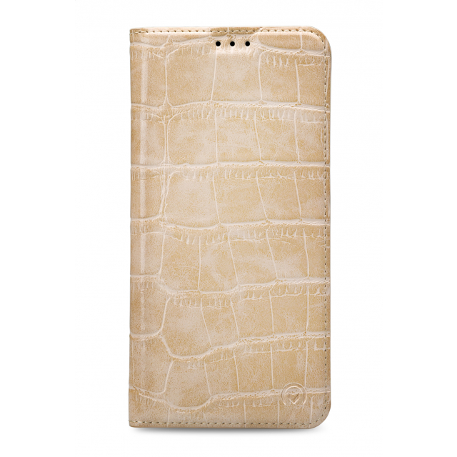 Mobilize Premium Gelly Book Case Samsung Galaxy S8 Plus Alligator Peanut Brown