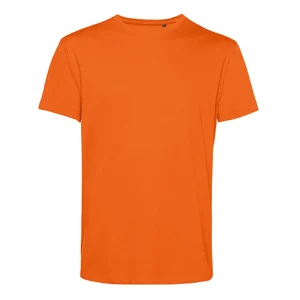 Duurzaam Biologisch Katoenen T-shirt – Voorgekrompen en Rebrandbaar - Oranje