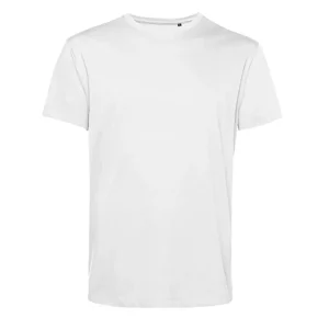 Duurzaam Biologisch Katoenen T-shirt – Voorgekrompen en Rebrandbaar - Wit