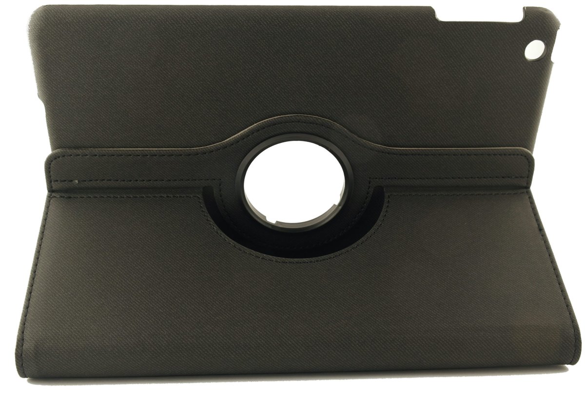 iPad Air Hoes PU-Lederen Zwarte Luxe Uitvoering - Afbeelding 2