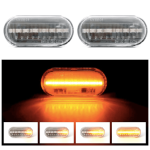 Richtingaanwijzer flowing stromend water effect VW Seat Golf Bora Passat Lupo