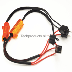 2 Canbus kabels weerstand H7 Led